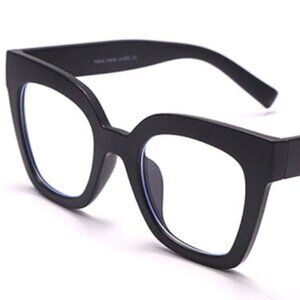 Madame Dopes Matte Black Blue-Ray Glasses
